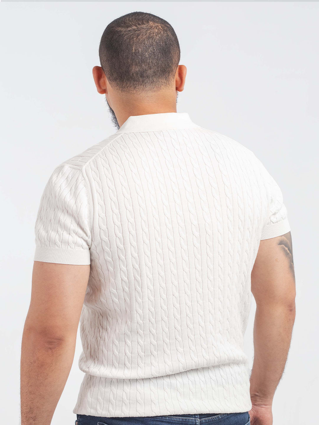 Brook Polo - White